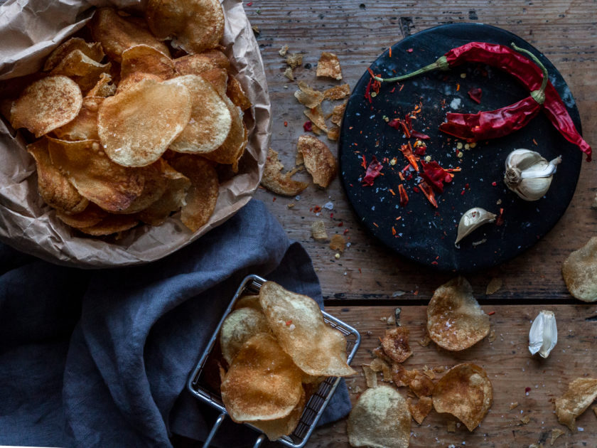 My homemade potato chips - Sara Bäckmo