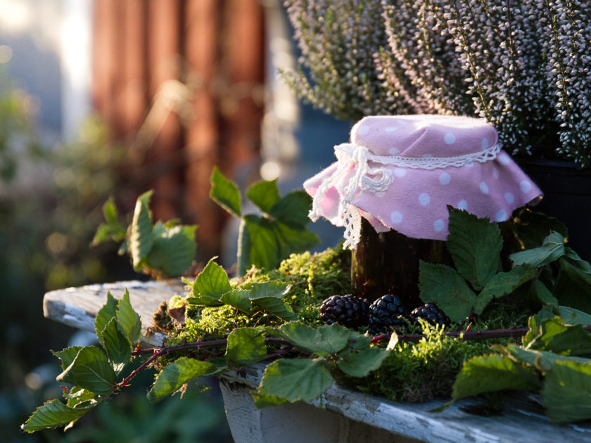 Blackberry marmalade with lemon and vanilla â€“ Sara's Kitchen Garden