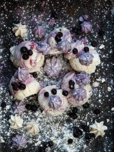 Marängsviss med blåbär